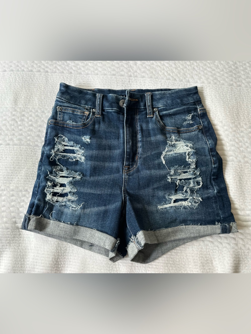 American Eagle Curvy High Rise Shortie